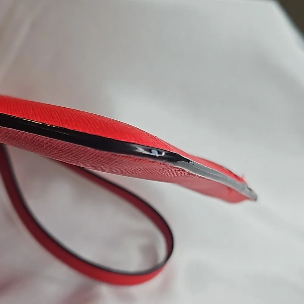 kate spade Red Wristlet Gold Zipper - Picture 8 of 8